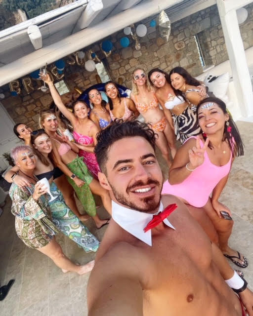 Bachelorette Parties - Male Strippers Mykonos - Showman