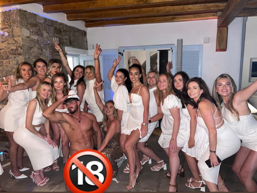 Bachelorette Parties - Male Strippers Mykonos - Showman